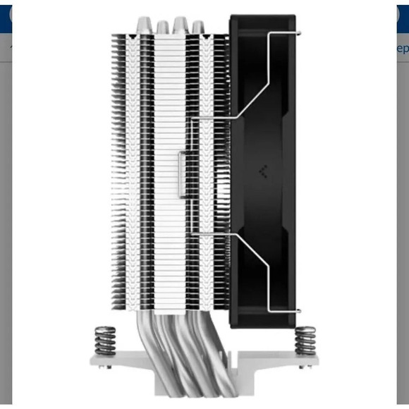 DeepCool AG400 120mm Single Tower CPU Cooler‎ Black - Picture 7 of 8